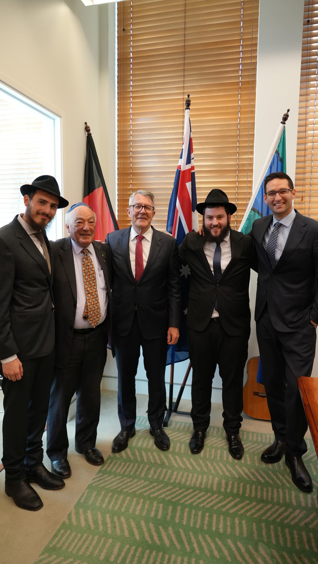 Nitzutz representatives at a government engagement meeting — photo 3