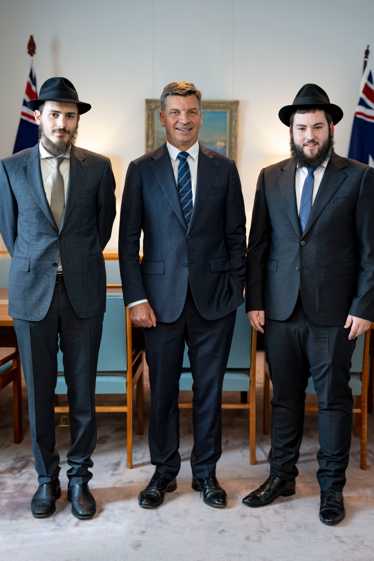 Nitzutz representatives at a government engagement meeting — photo 2